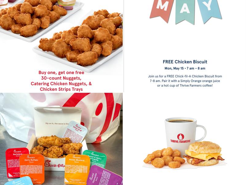 Chick-fil-A Menu