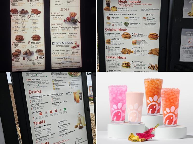 Chick-fil-A Menu