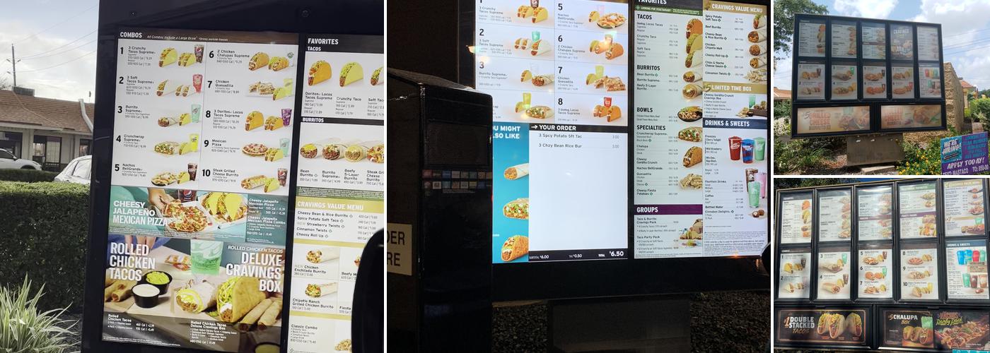 Taco Bell Menu