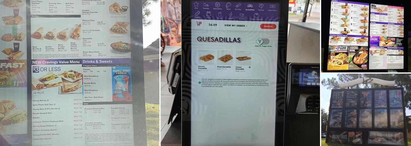 Taco Bell Menu