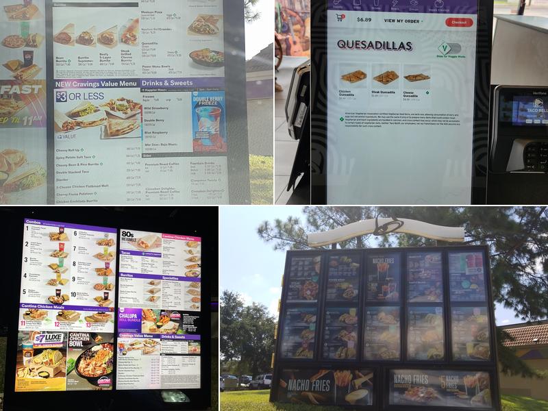Taco Bell Menu