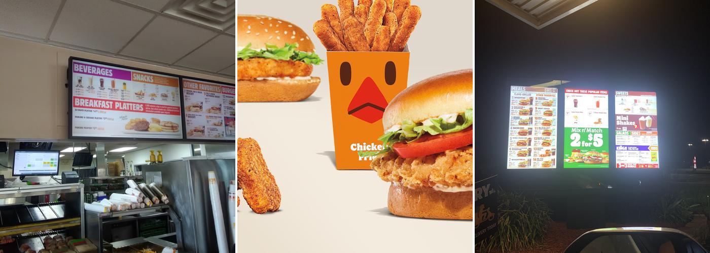 Burger King Menu