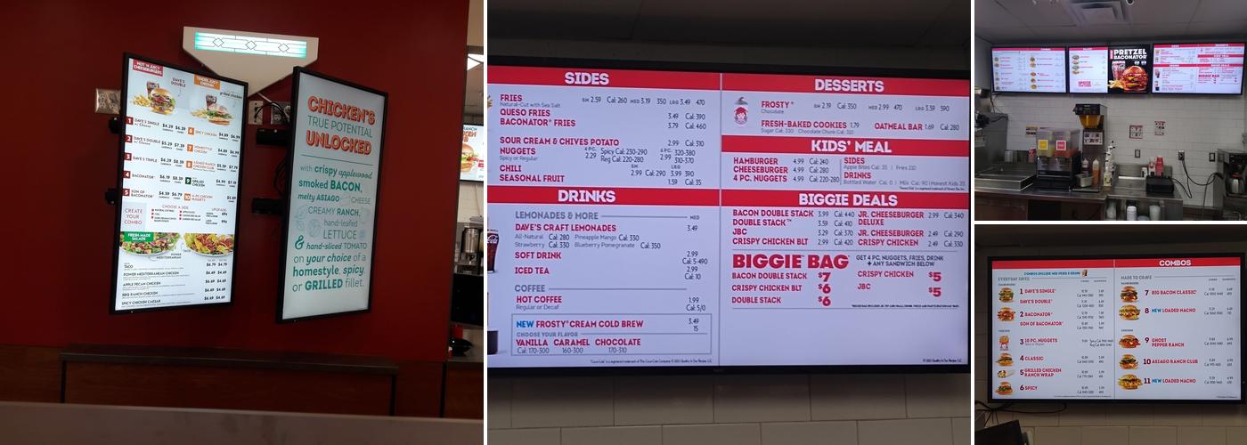 Wendy's Menu