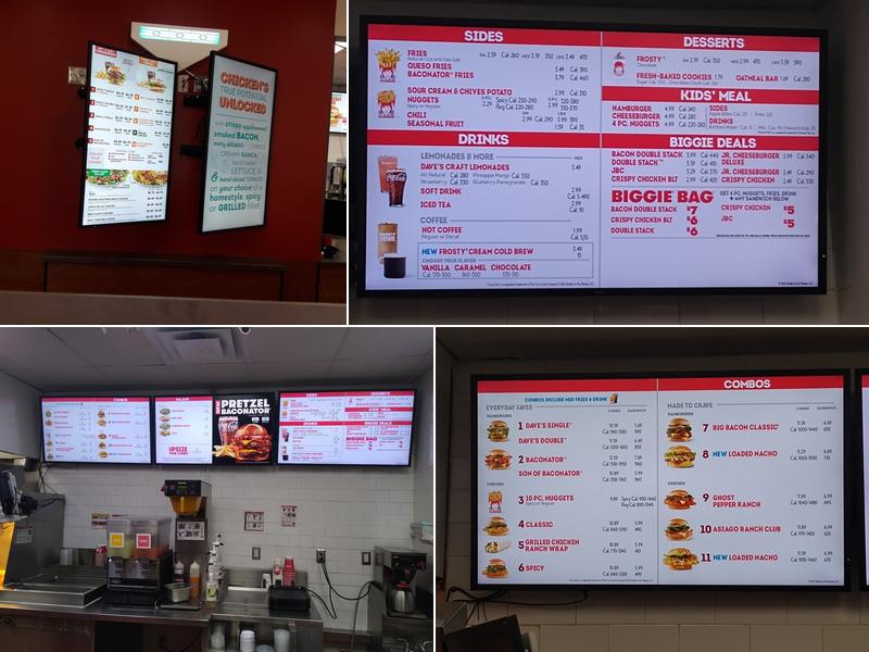 Wendy's Menu