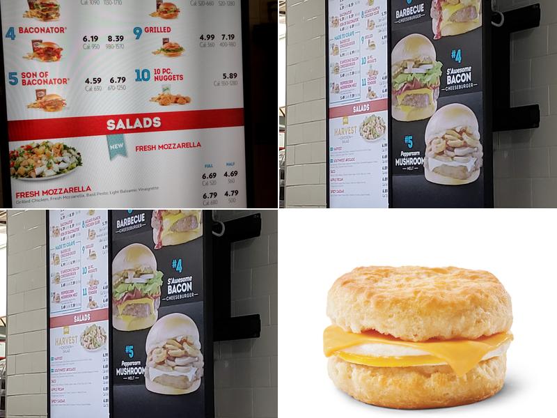 Wendy's Menu