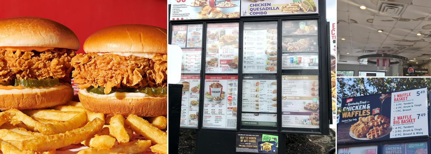 KFC Menu