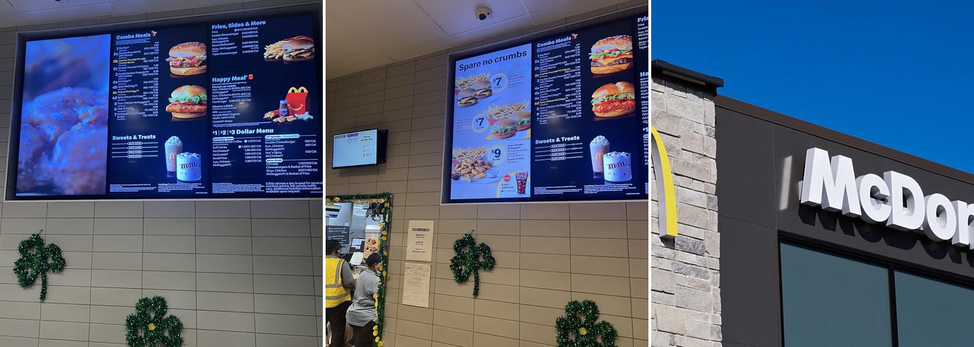McDonald's Menu