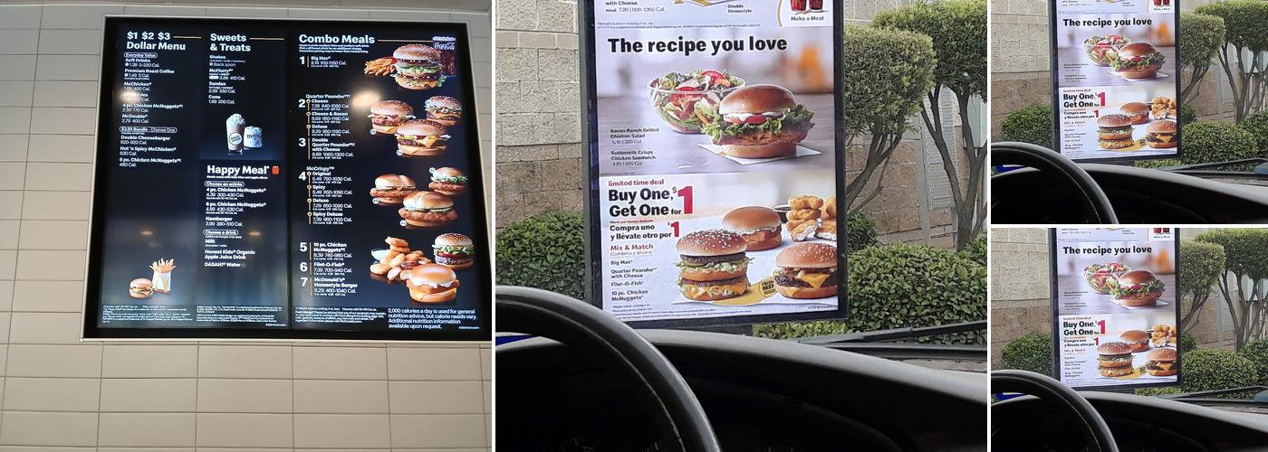 McDonald's Menu