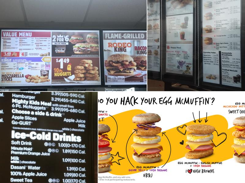McDonald's Menu