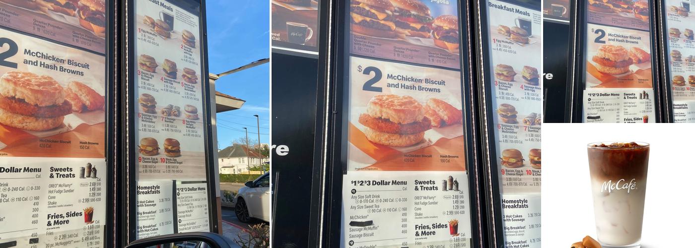 McDonald's Menu