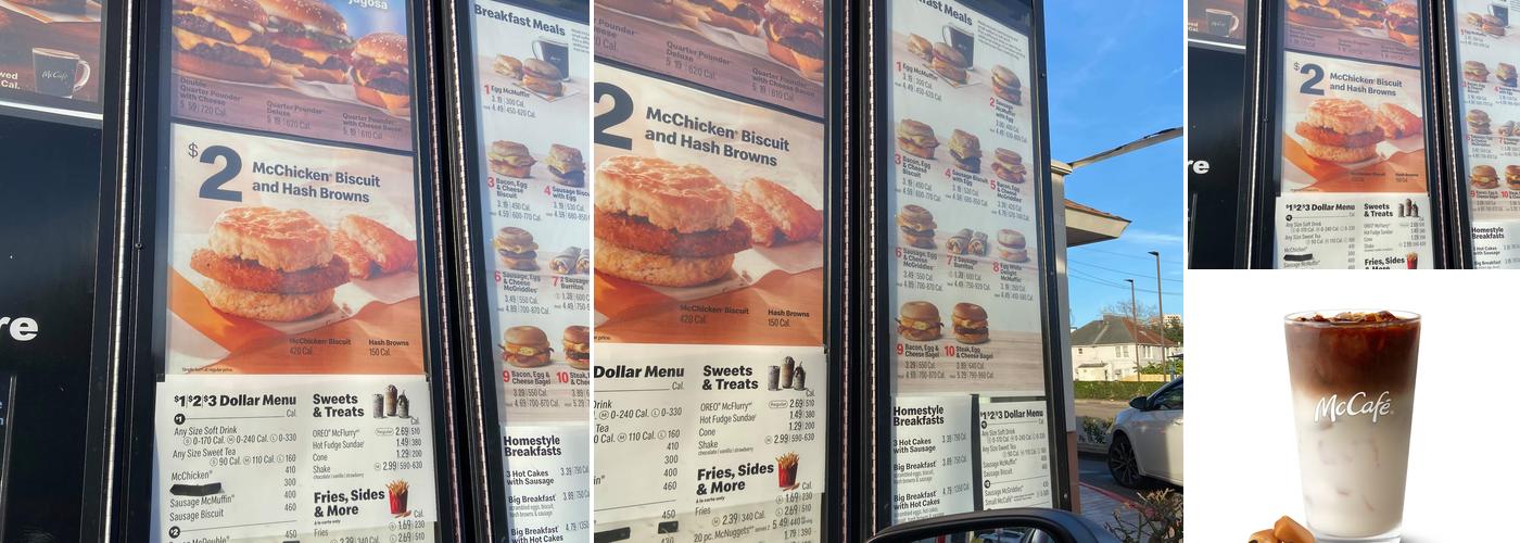 McDonald's Menu