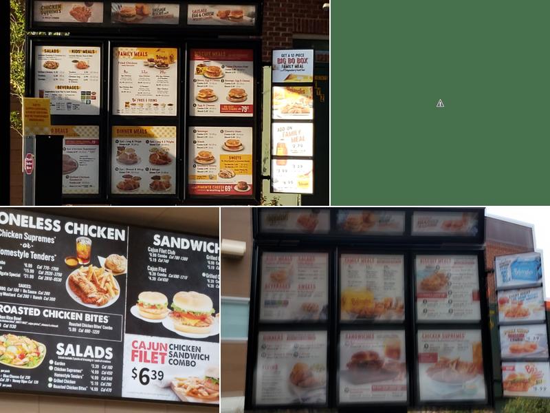 Bojangles Menu