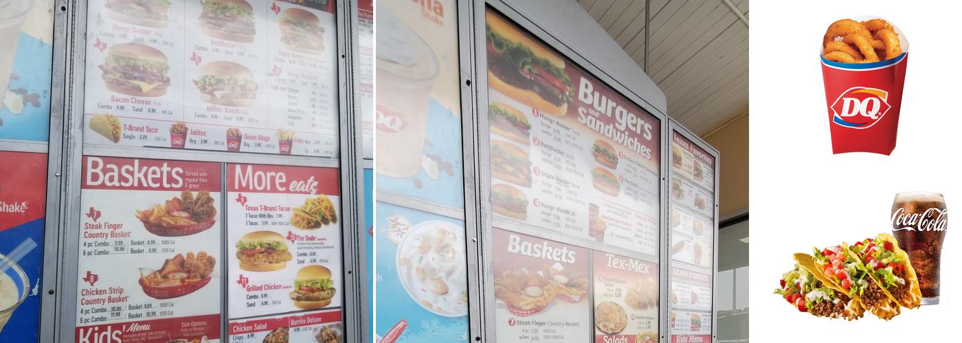Dairy Queen Menu