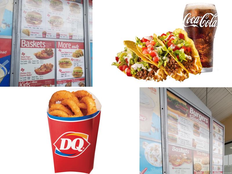 Dairy Queen Menu