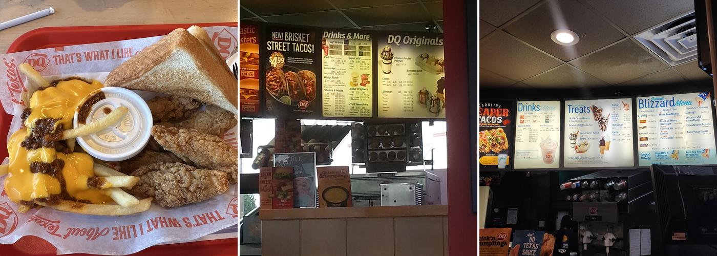 Dairy Queen Menu