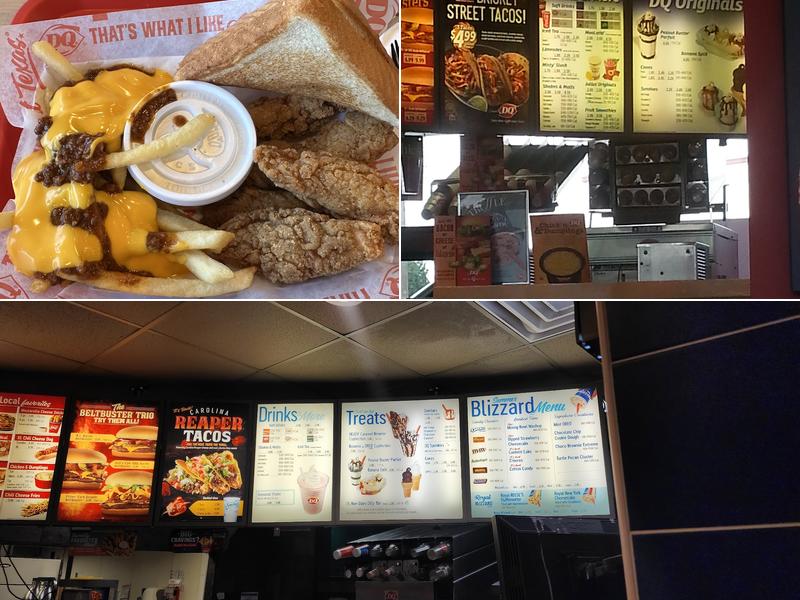 Dairy Queen Menu