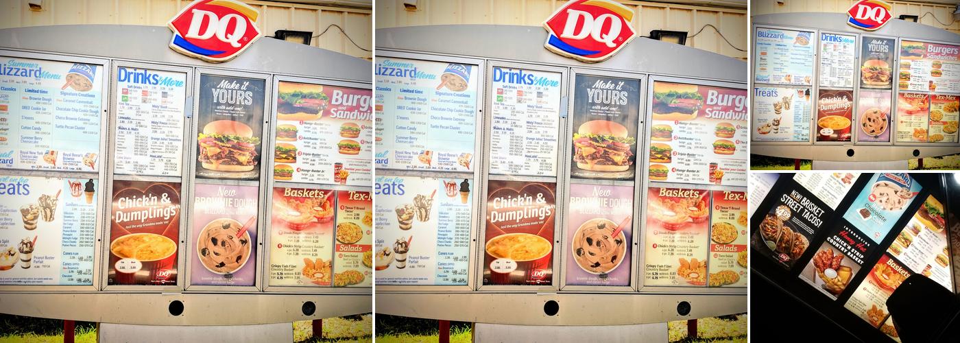 Dairy Queen Menu