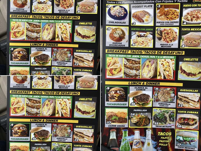 Burger King Menu