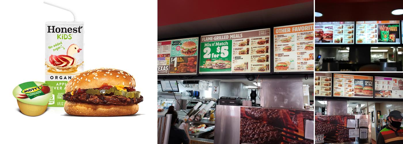 Burger King Menu