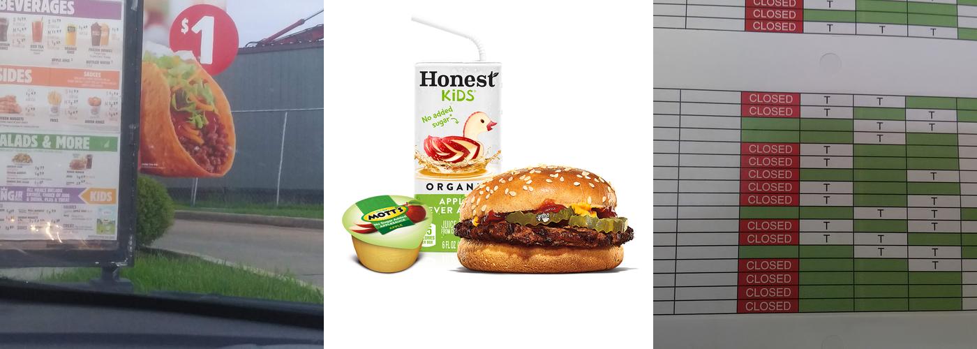 Burger King Menu
