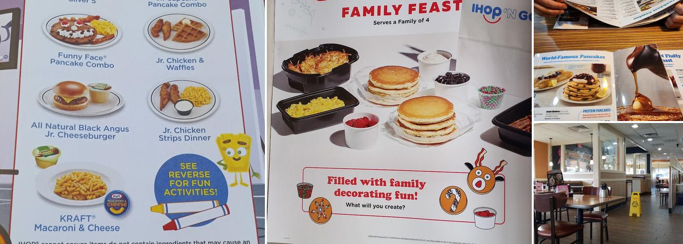IHOP Menu