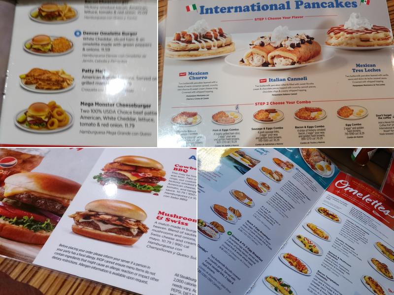 IHOP Menu