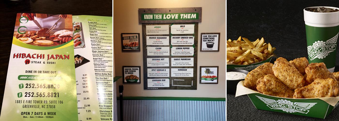 Wingstop Menu