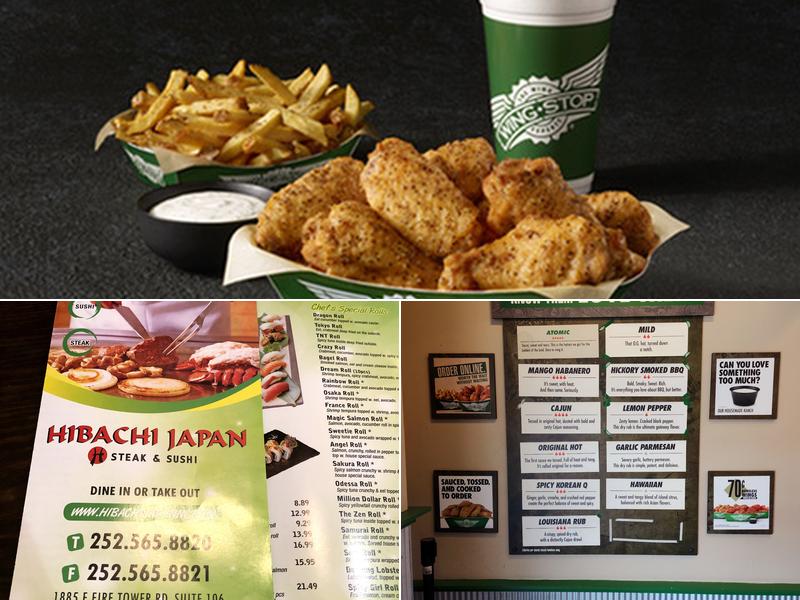 Wingstop Menu