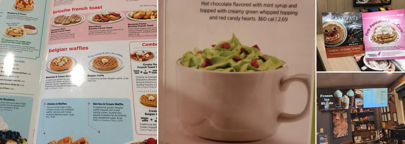IHOP Menu