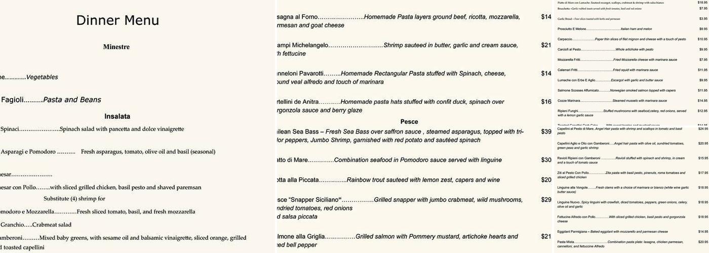 Pizza Hut Menu