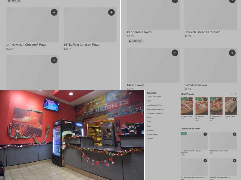 Pizza Hut Menu