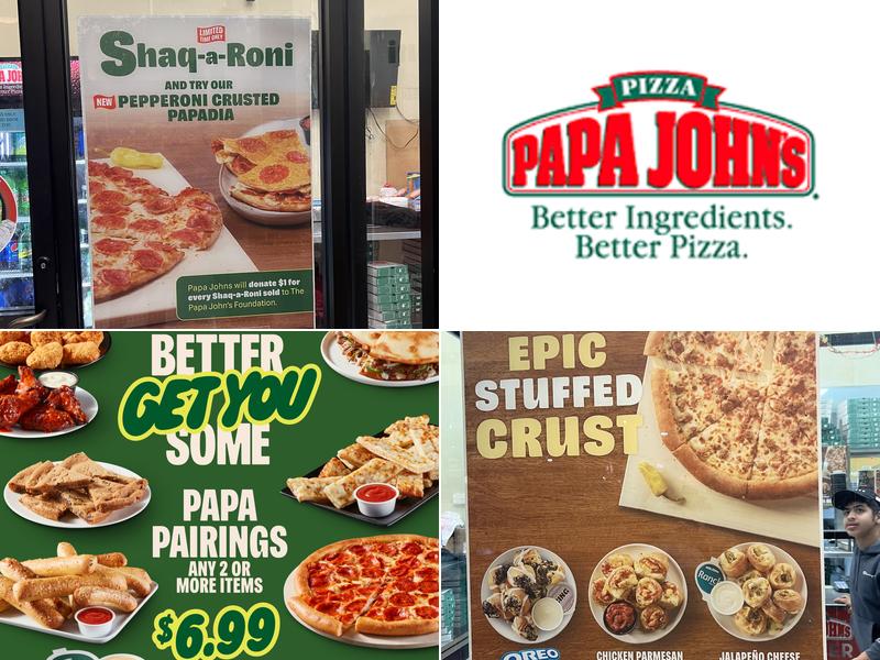 Papa Johns Pizza Menu
