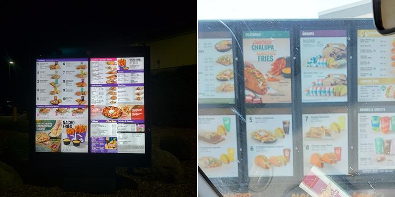Taco Bell Menu