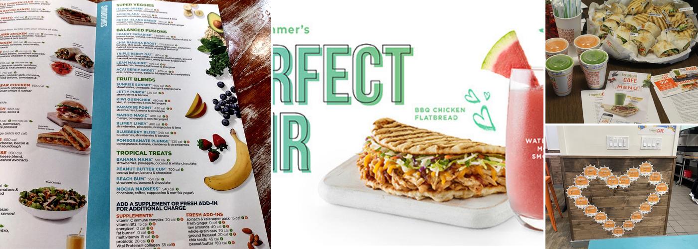 Tropical Smoothie Cafe Menu