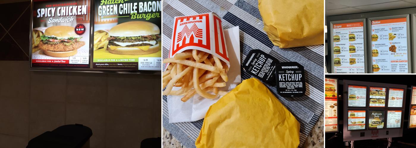 Whataburger Menu