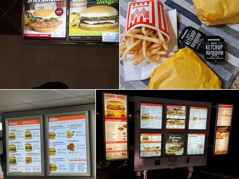 Whataburger Menu