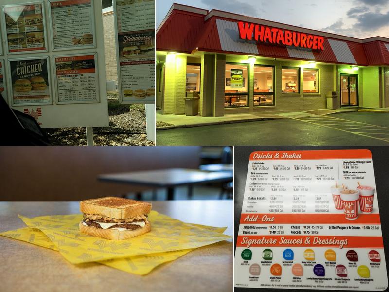 Whataburger Menu