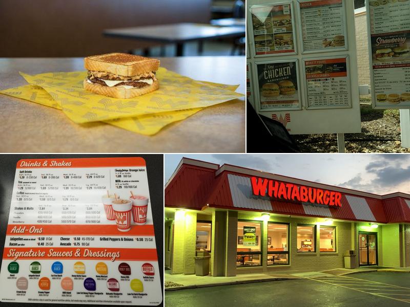 Whataburger Menu