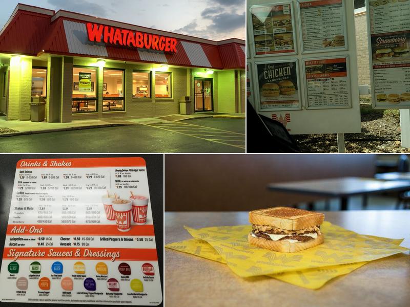 Whataburger Menu