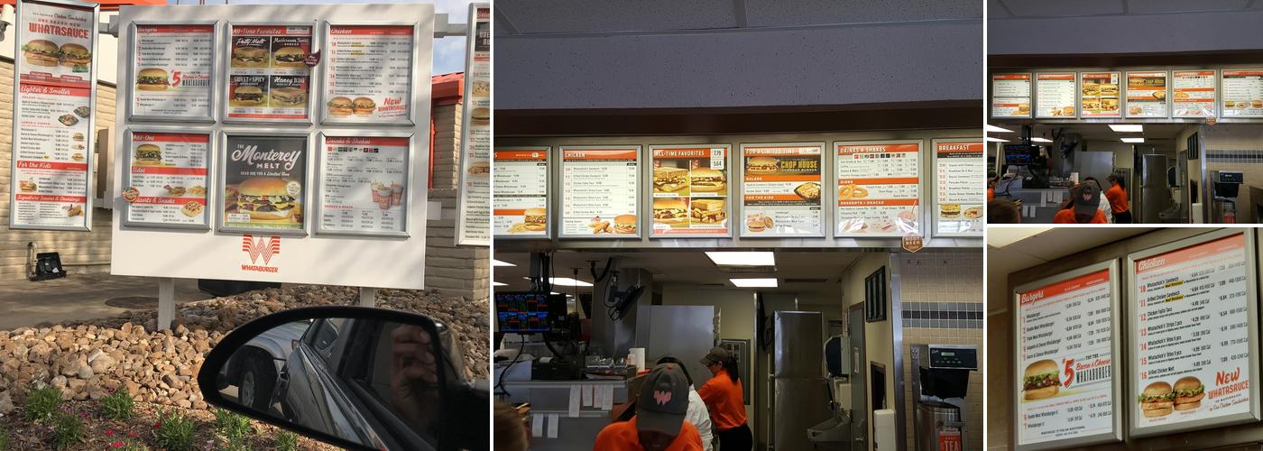 Whataburger Menu
