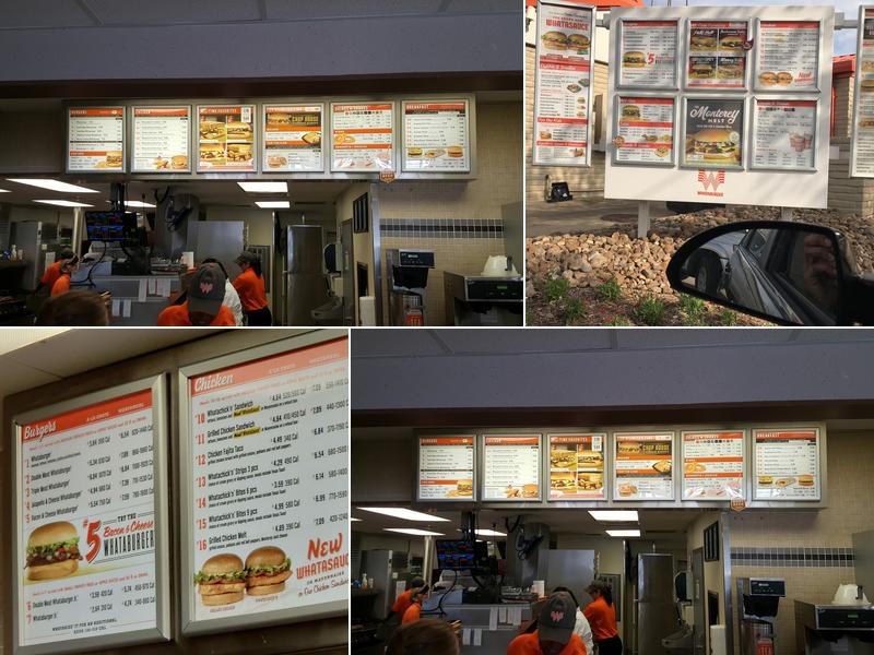 Whataburger Menu