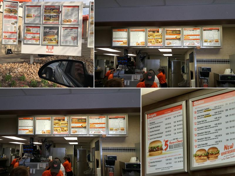 Whataburger Menu