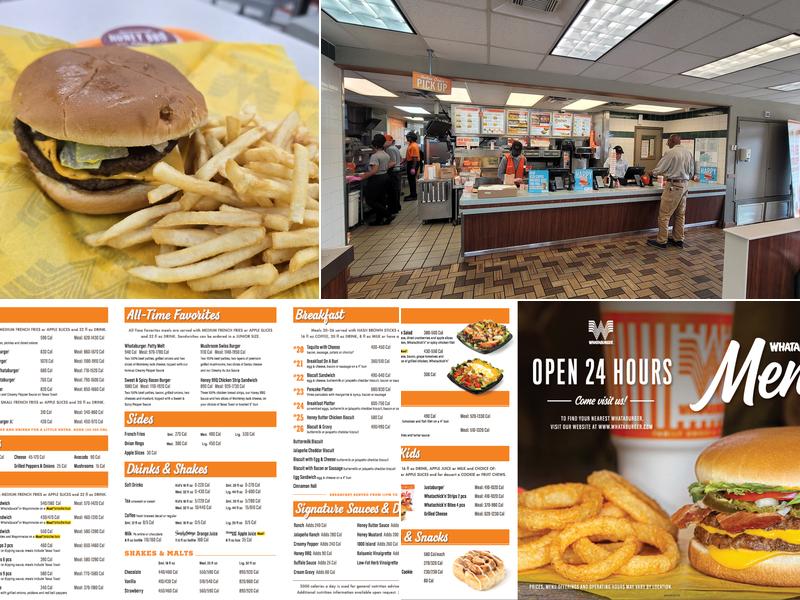 Whataburger Menu