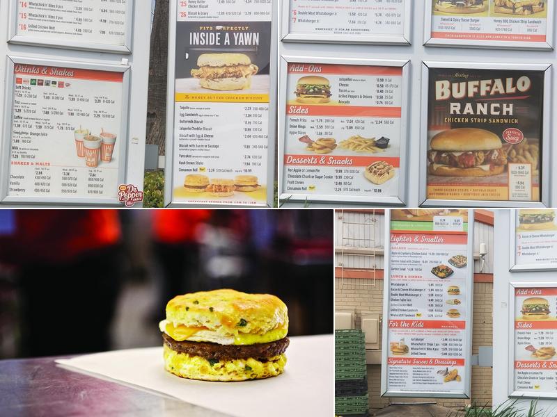 Whataburger Menu