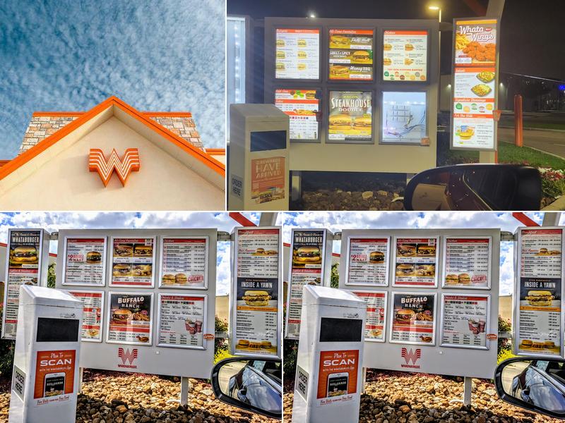 Whataburger Menu