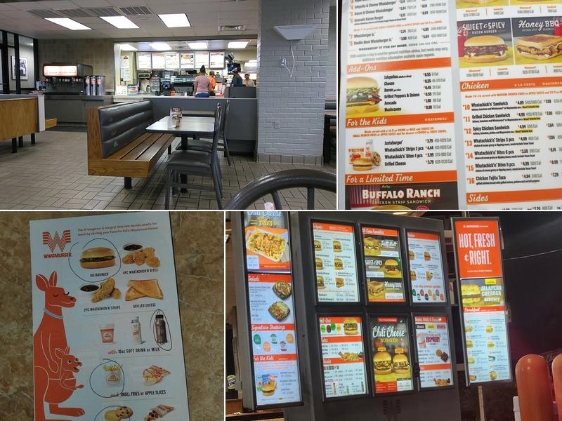 Whataburger Menu