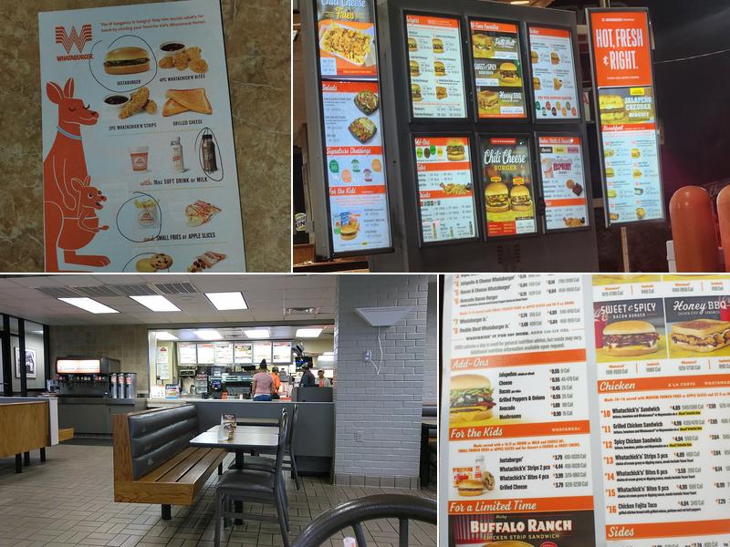 Whataburger Menu