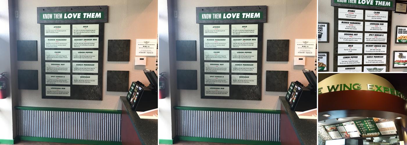 Wingstop Menu