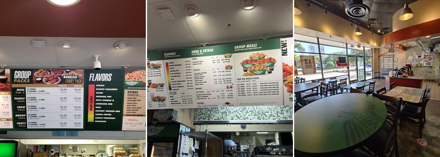 Wingstop Menu