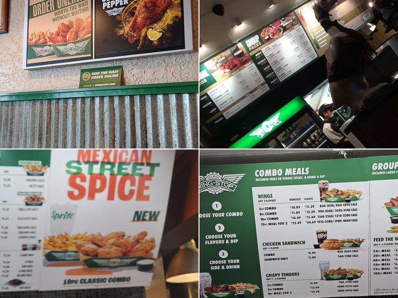 Wingstop Menu
